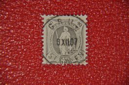 89A Stehende Helvetia gestempelt