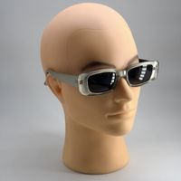 Lunettes vintage Y2K années 2000 style Matrix
