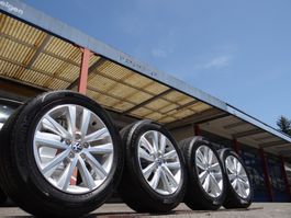 15 Zoll Original VW Polo Alufelgen 5x100