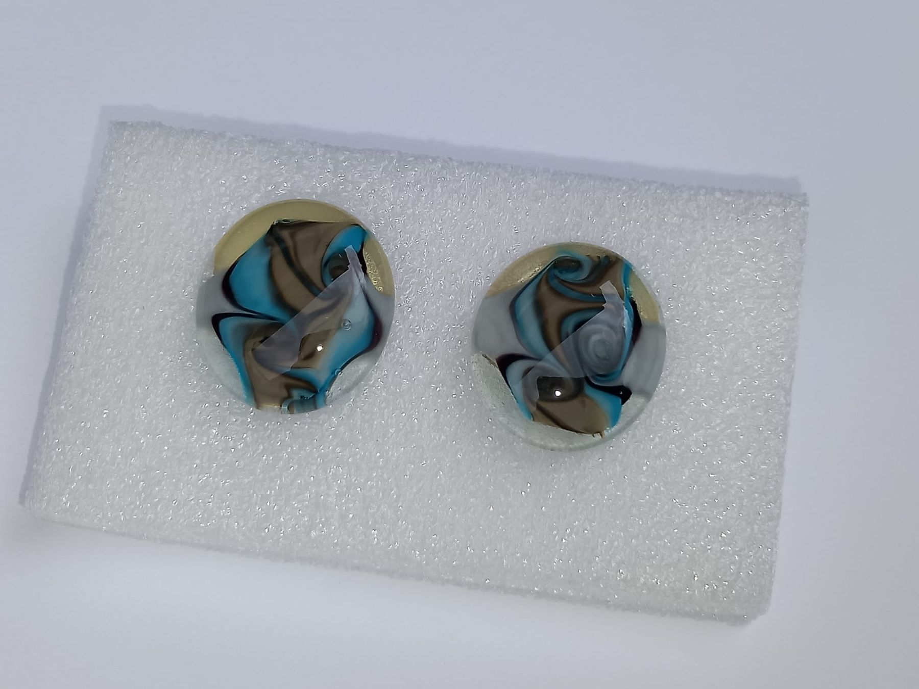 Murano Ohrringe & -stecker: Schöne Murano Glas Ohrringe mit Silber 925 – Gebraucht aus Winterthur von Jopf1 6