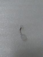 edelsthal bauchnabelpiercing,weiss farbe