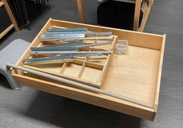IKEA PAX Schublade mit Fächereinsatz und Kleiderstange