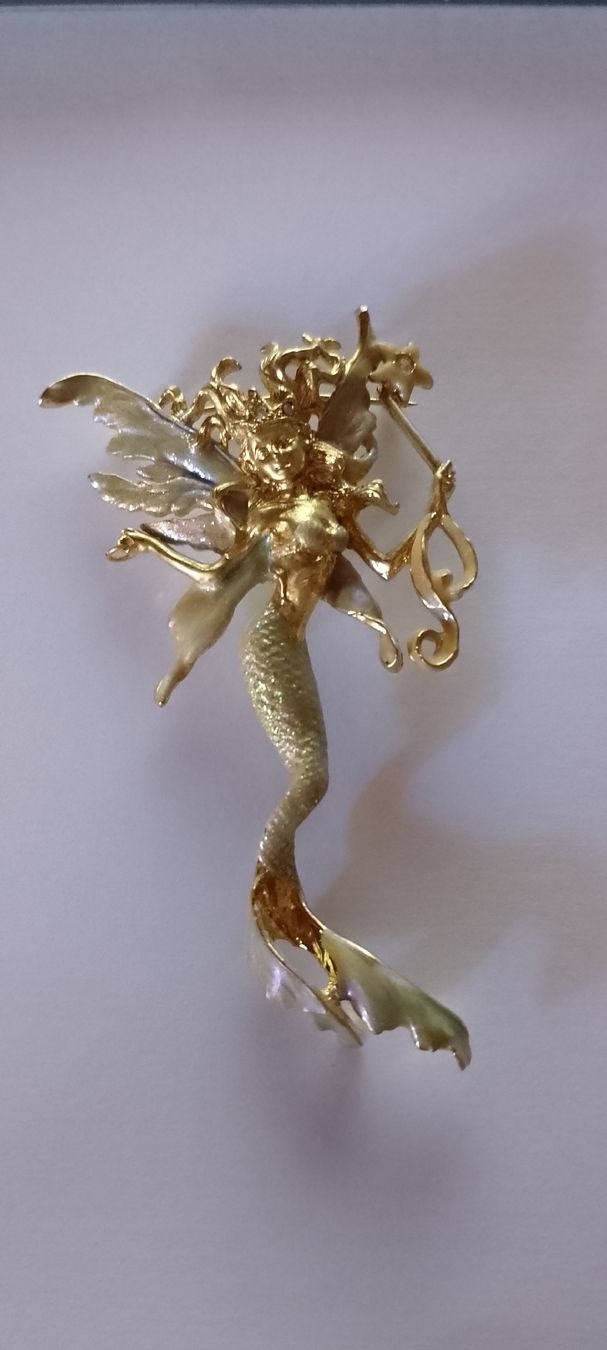 Spille & Fermagli: Kirks Folly Brosche "Sea Fairy" – Difettoso da Therwil venduto da col_m6rx 6