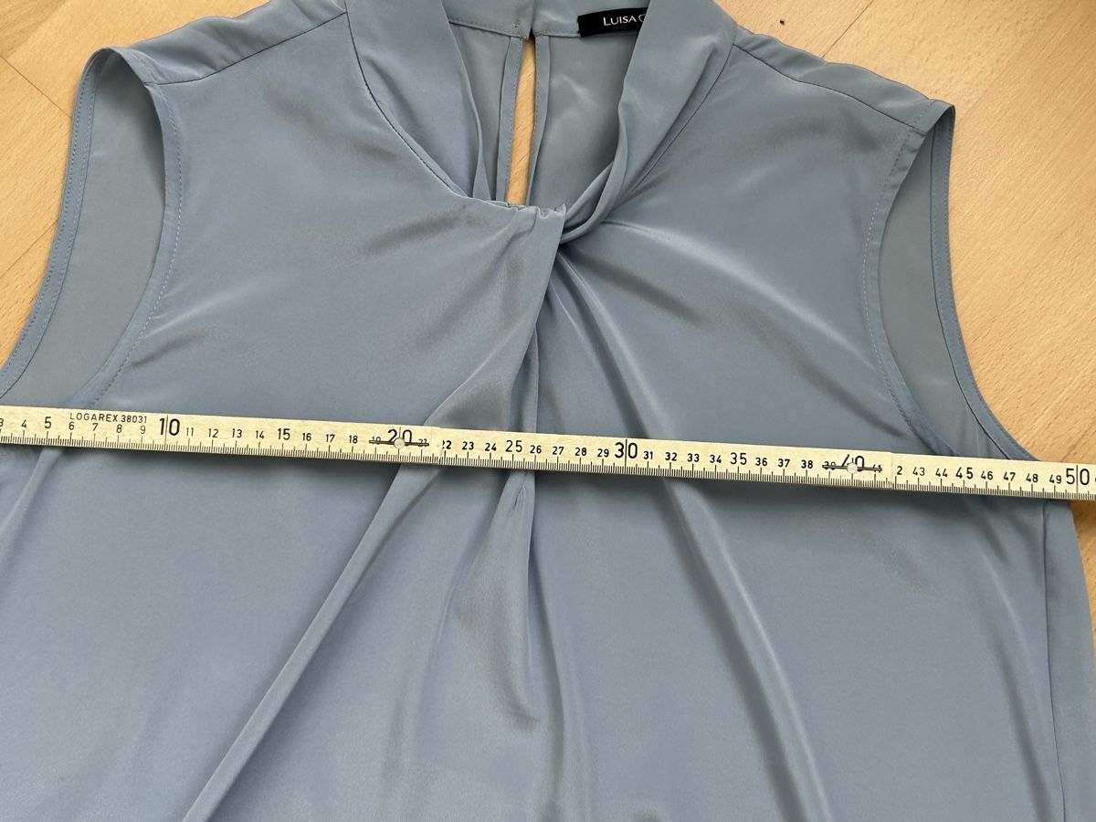 Luisa Cerano Top: Top hellblau Luisa Cerano Gr. M – Usato da Reinach BL venduto da meinstil 5