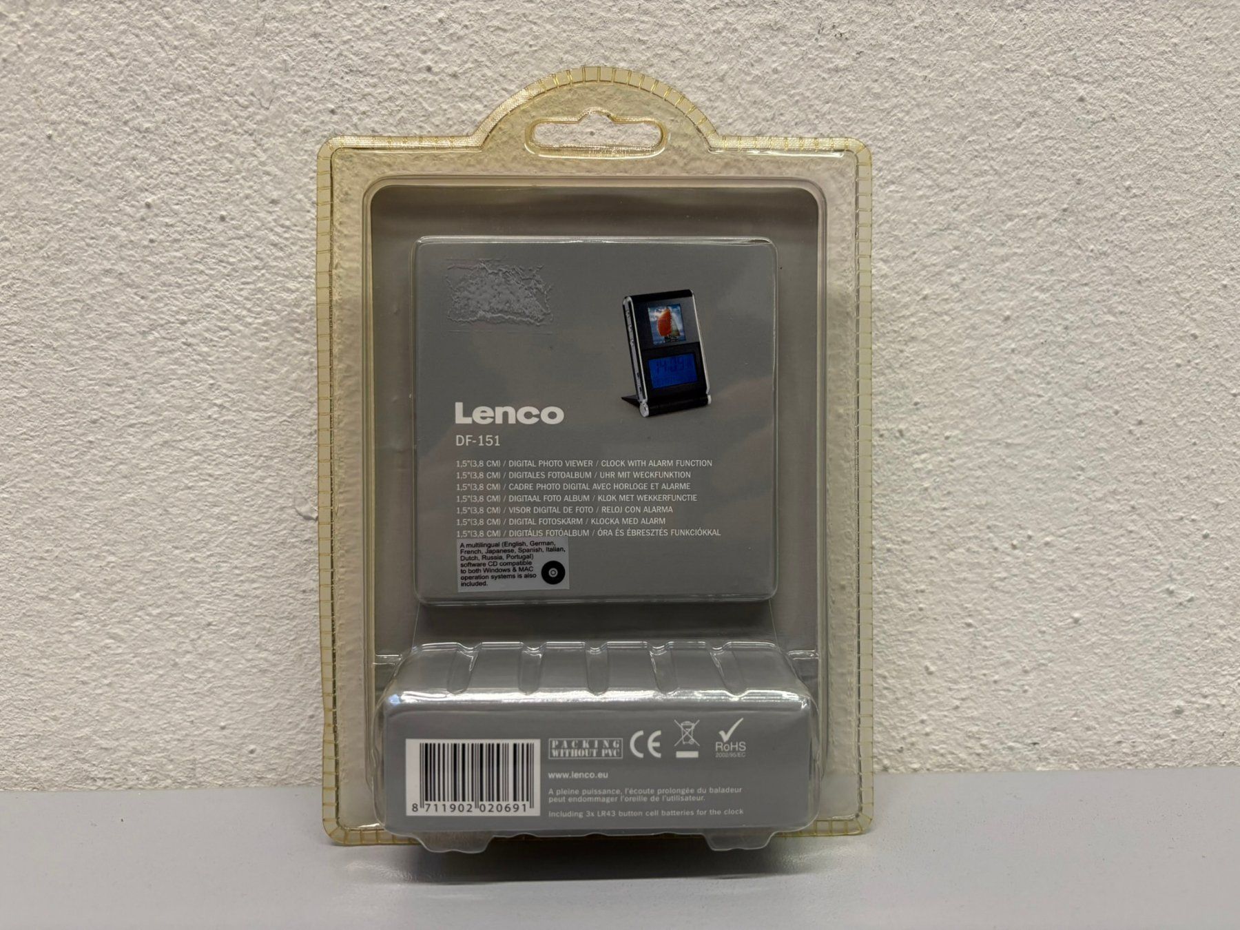 Lenco Wecker: Lenco DF 151 Digitales Fotoalbum – Neu (gemäss Beschreibung) aus Hochdorf von av-electronics 1