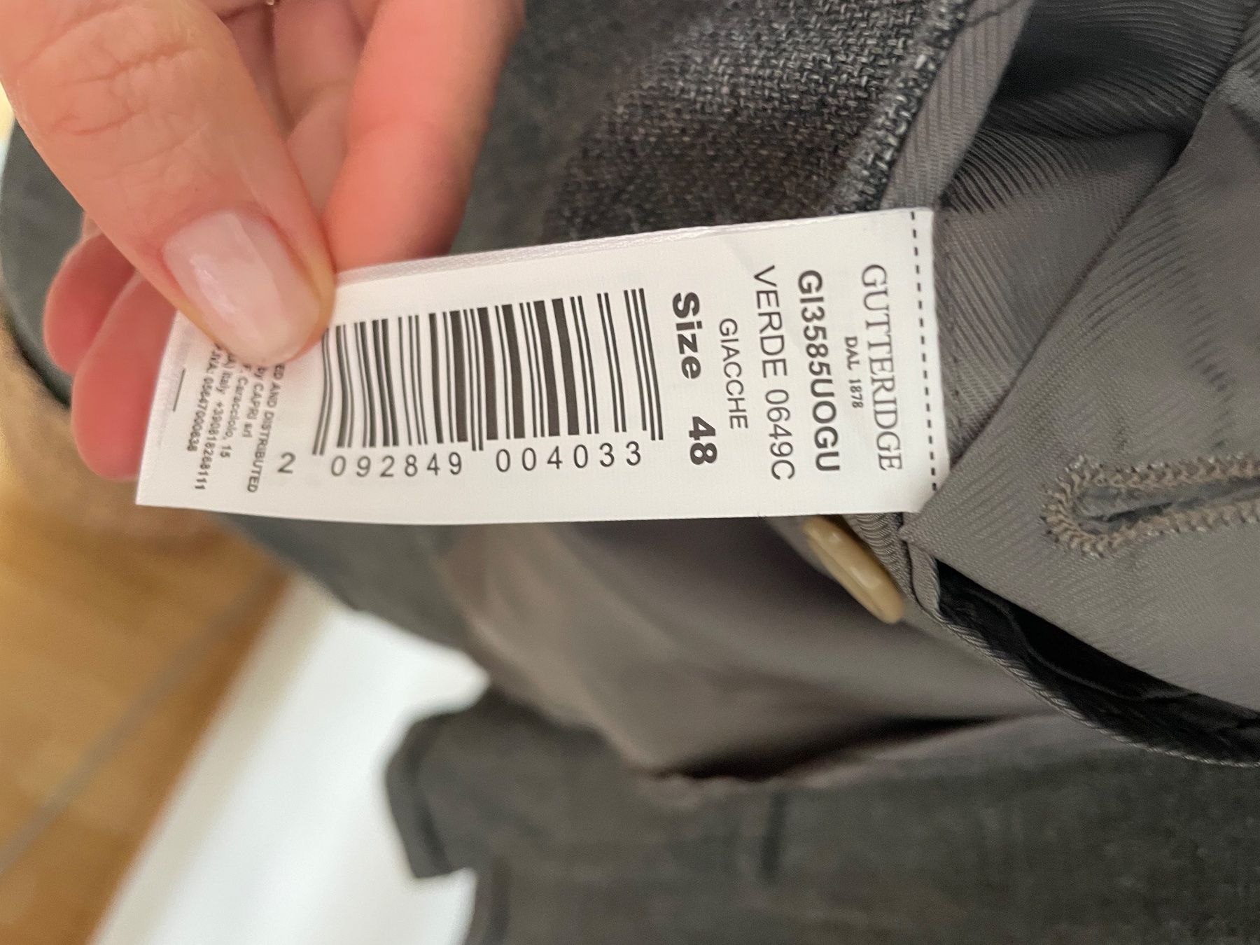 Completi: GUTTERIDGE JACKET GRAU GRÜN Gr. 48 – Nuovo (secondo la descrizione) da Meilen venduto da mai_xxv7 1