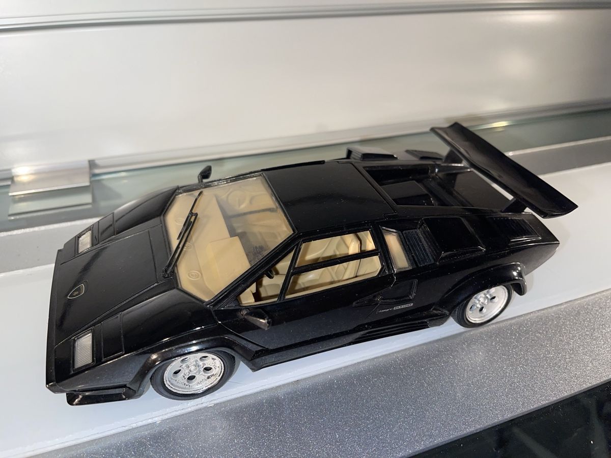 Tonka Modellautos: Lamborghini Countach Modellauto 1:18 Tonka Polistil – Gebraucht aus Siebnen von speedy63