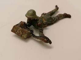 Lineol liegender Soldat