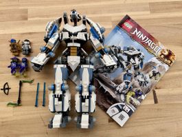 LEGO Ninjago 71738 Zane's Titan Mech kompleter Zustand