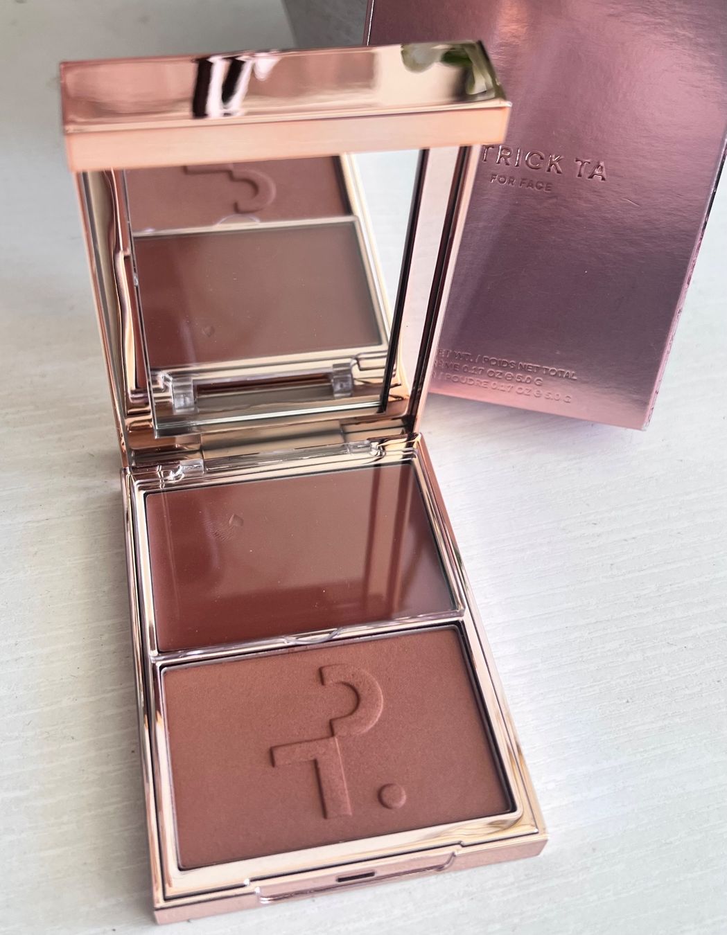 Make-up: Patrick TA Major Headlines Double-Take Crème & Powder Blush – Usato da Effretikon venduto da YaMn 5