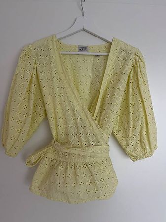 Scotch & Soda Lochstickerei Bluse Gr. XL