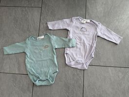 Langarmbodys - Grösse 68 - ZARA - 2 Stück