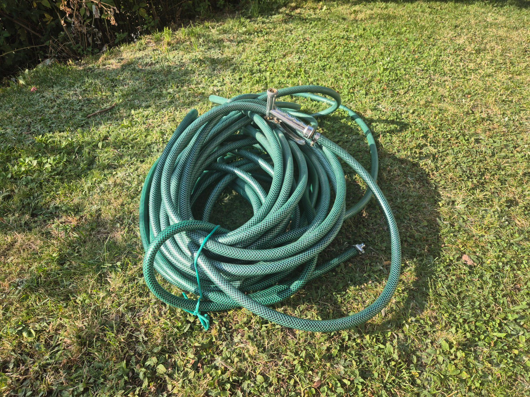 Tubi & Tubi flessibili: Gartenschlauch mit Spritzpistole Grün – Usato da Eglisau venduto da nicij79