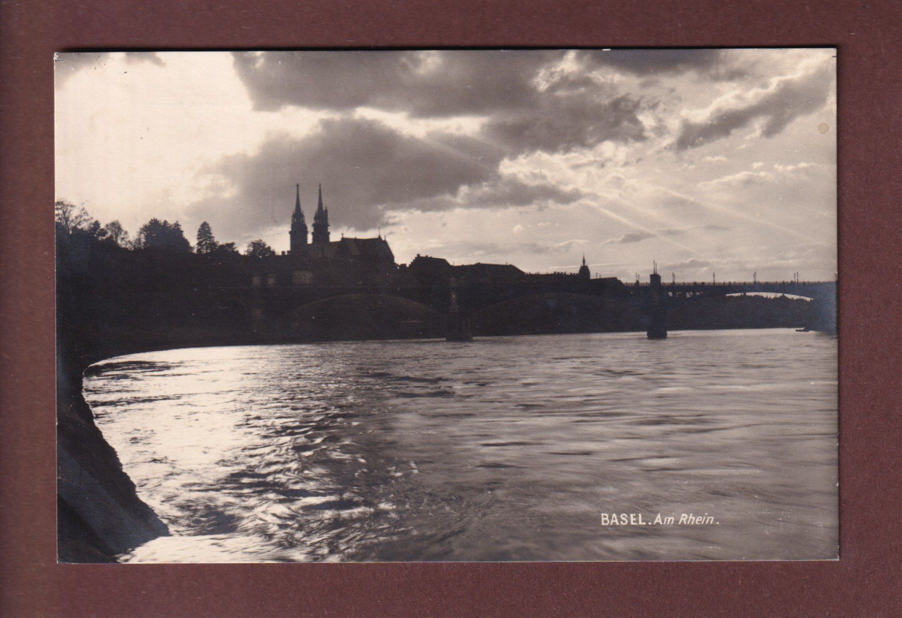 Cartes postales: BASEL - Am Rhein - 1925 – D'occasion à Pully par nicecards-shop