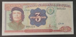 3 PESOS / KUBA/CUBA 1995 (Nr. 000222)