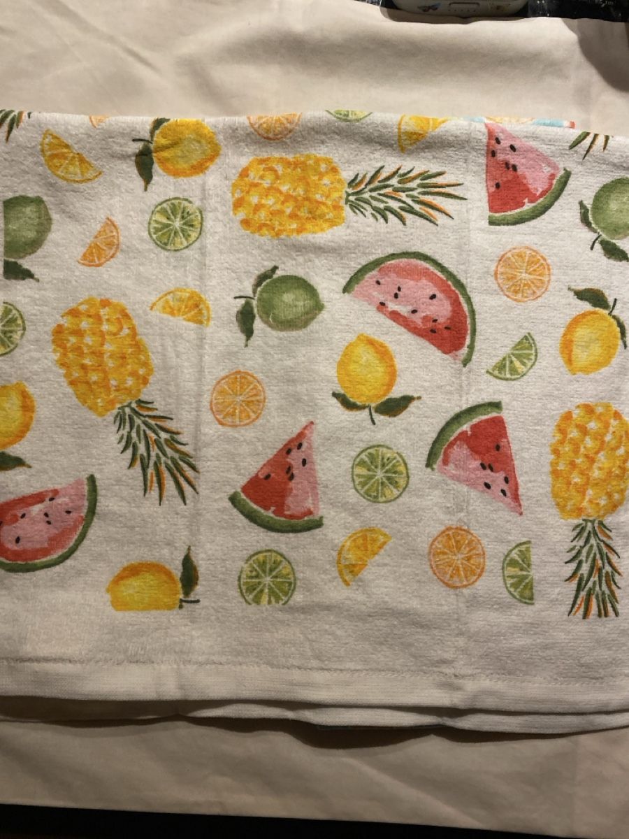 Linge de lit: 2 Summer Fruit Kitchen Towels – Neuf avec emballage d'origine à Buttikon SZ par Maxwelltime 1
