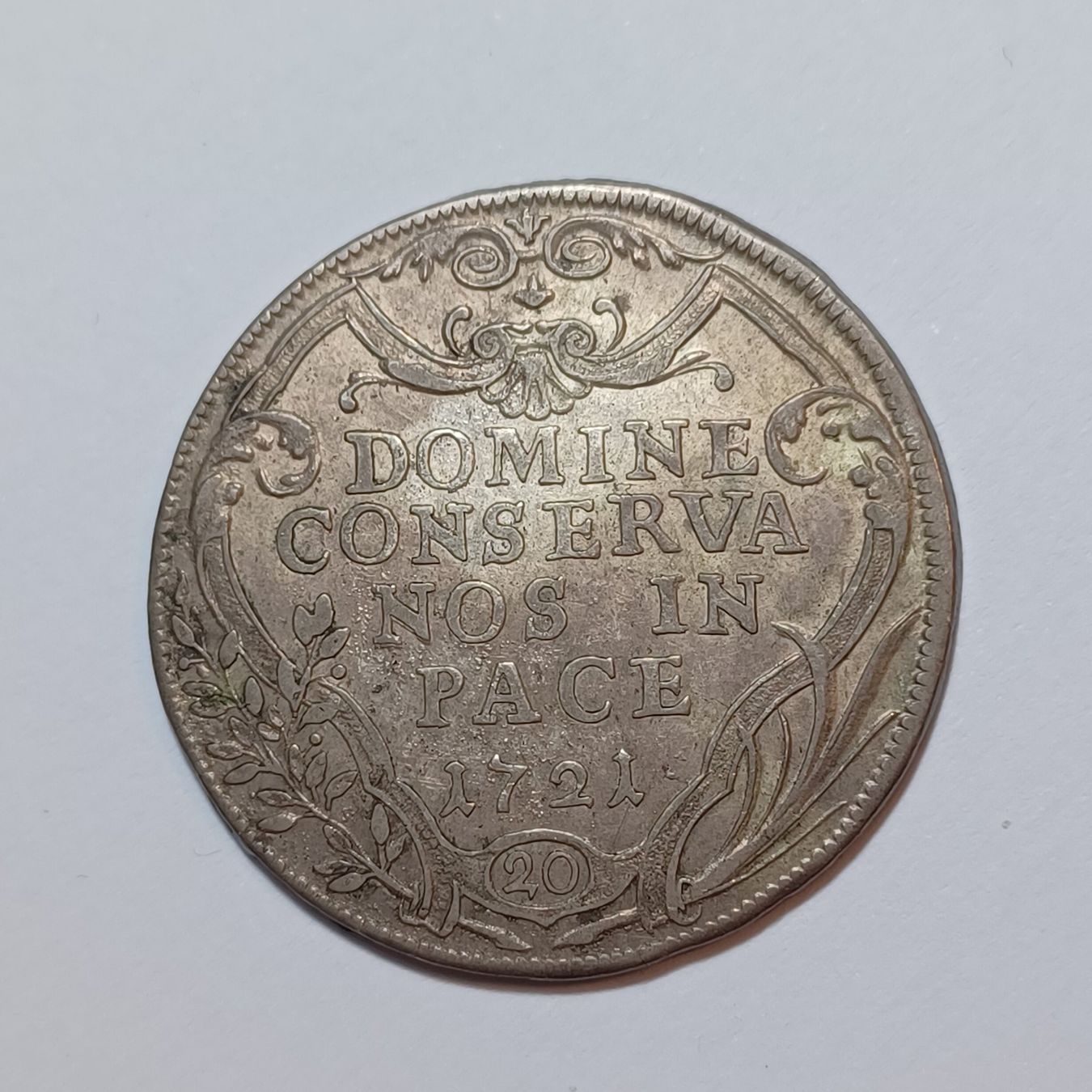 Tutti le monete: 20 Schilling 1721 Zürich – Usato da Pfäffikon ZH venduto da Schweizer_Muenzen