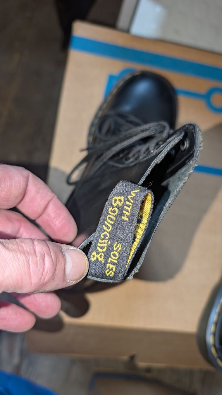Caterpillar Scarpe da uomo: Schuhe Einsatzstiefel Haix Doc Marten Caterpillar – Usato da Aarburg venduto da horch_mal 8