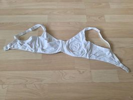 Weisser coton Bio Baumwoll BH Soutien-gorge Naturaline 85B