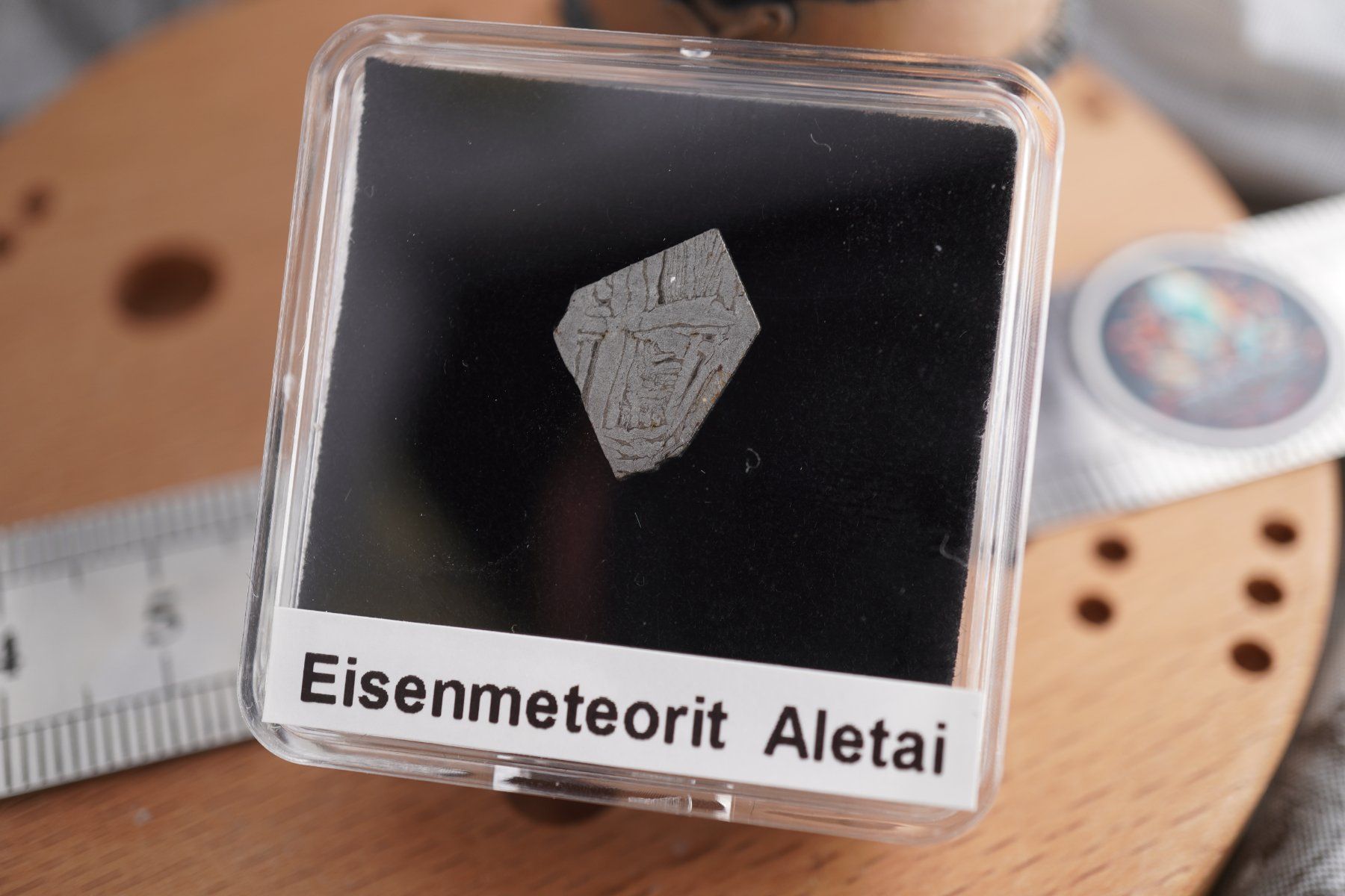 Mineralien & Heilsteine: Eisenmeteorit Scheibe   Aletai    Ab 1.- – Neu und originalverpackt aus Eschenbach SG von topstone 3