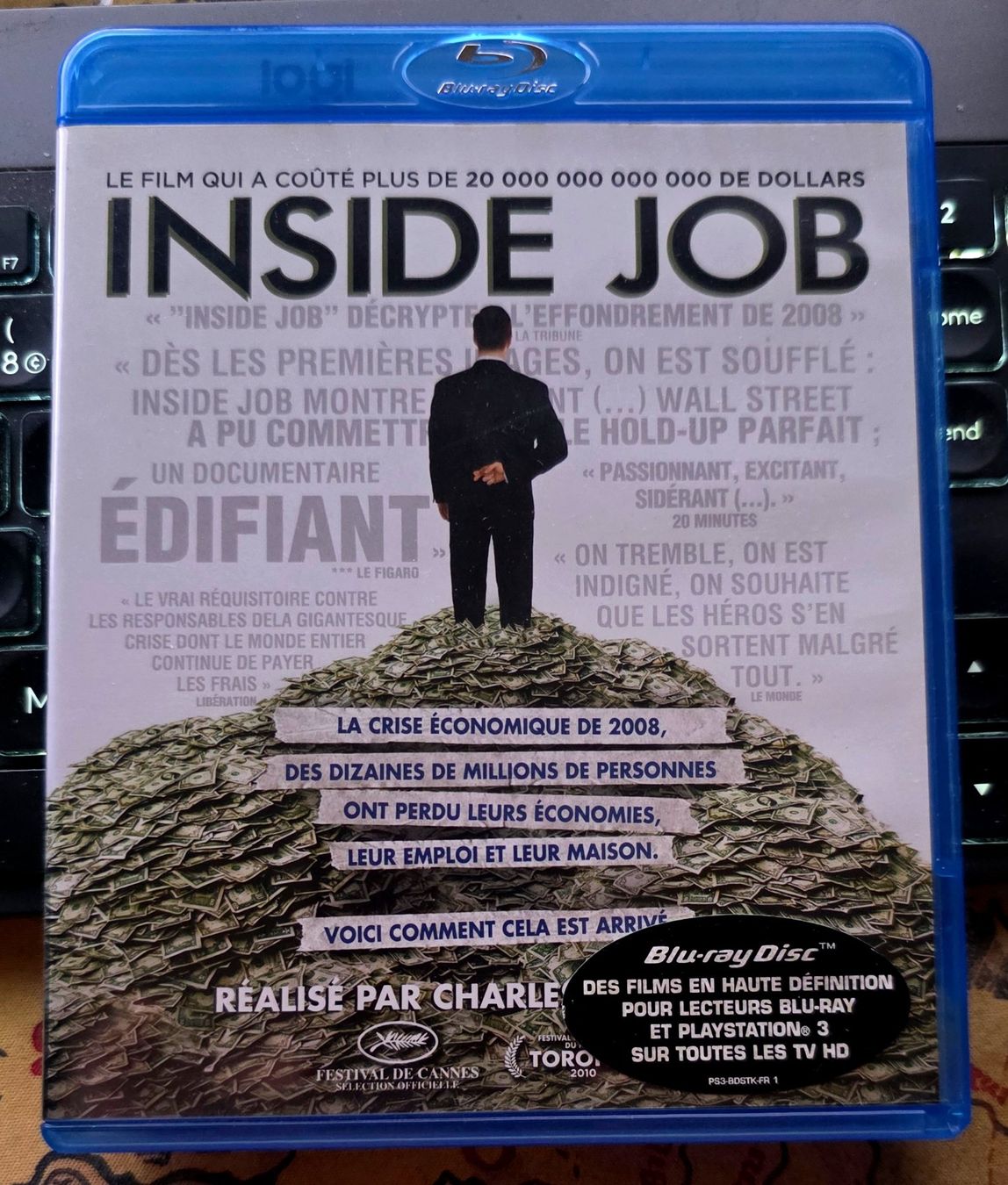 Tous les DVDs: Inside Job (2010) - Blu-ray – D'occasion à Semsales par __Florian__ 1
