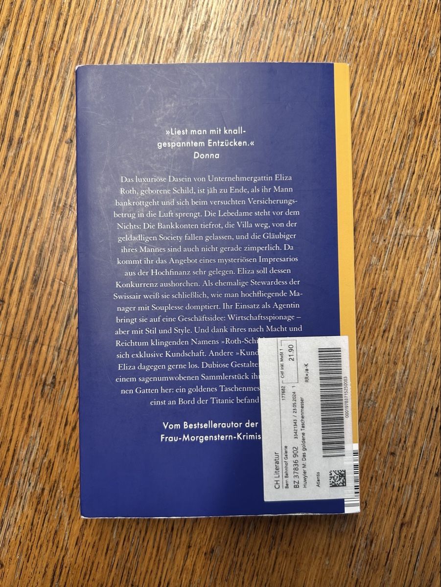 Bücher: Krimi von Marcel Huwyler – Gebraucht aus Zofingen von Astrid13 1