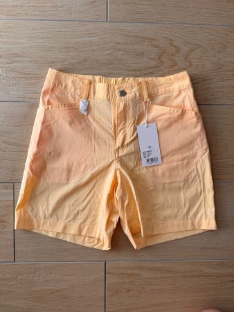 Short de Golf RÖHNISCH orange/jaune