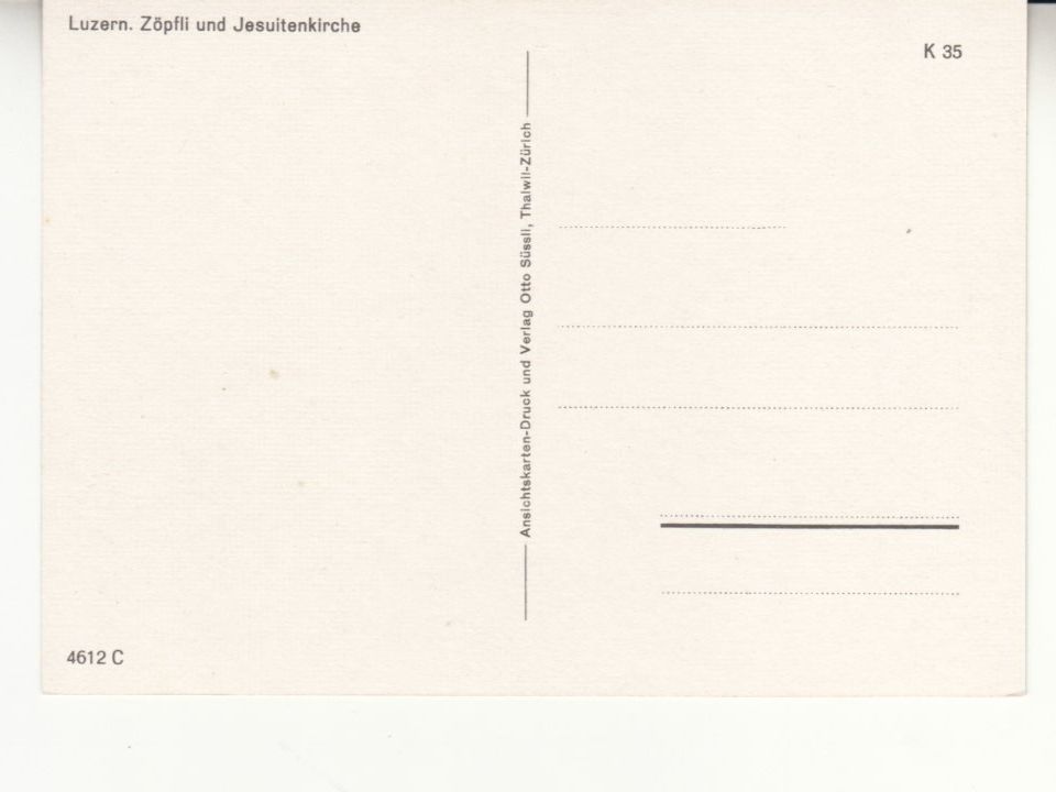 Cartoline postali: Luzern ca. 1970 – Usato da Bürglen TG venduto da StampGraf 1
