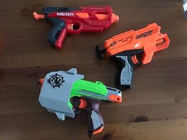Nerf 3Stk. zusammen