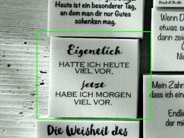 LaBlanche Stempel Spruch 'Eigentlich...' 1-teilig