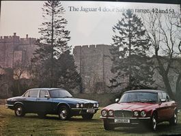 Jaguar XJ 4.2  XJ 5.3  4 door Saloon Prospekt ca 79 xa