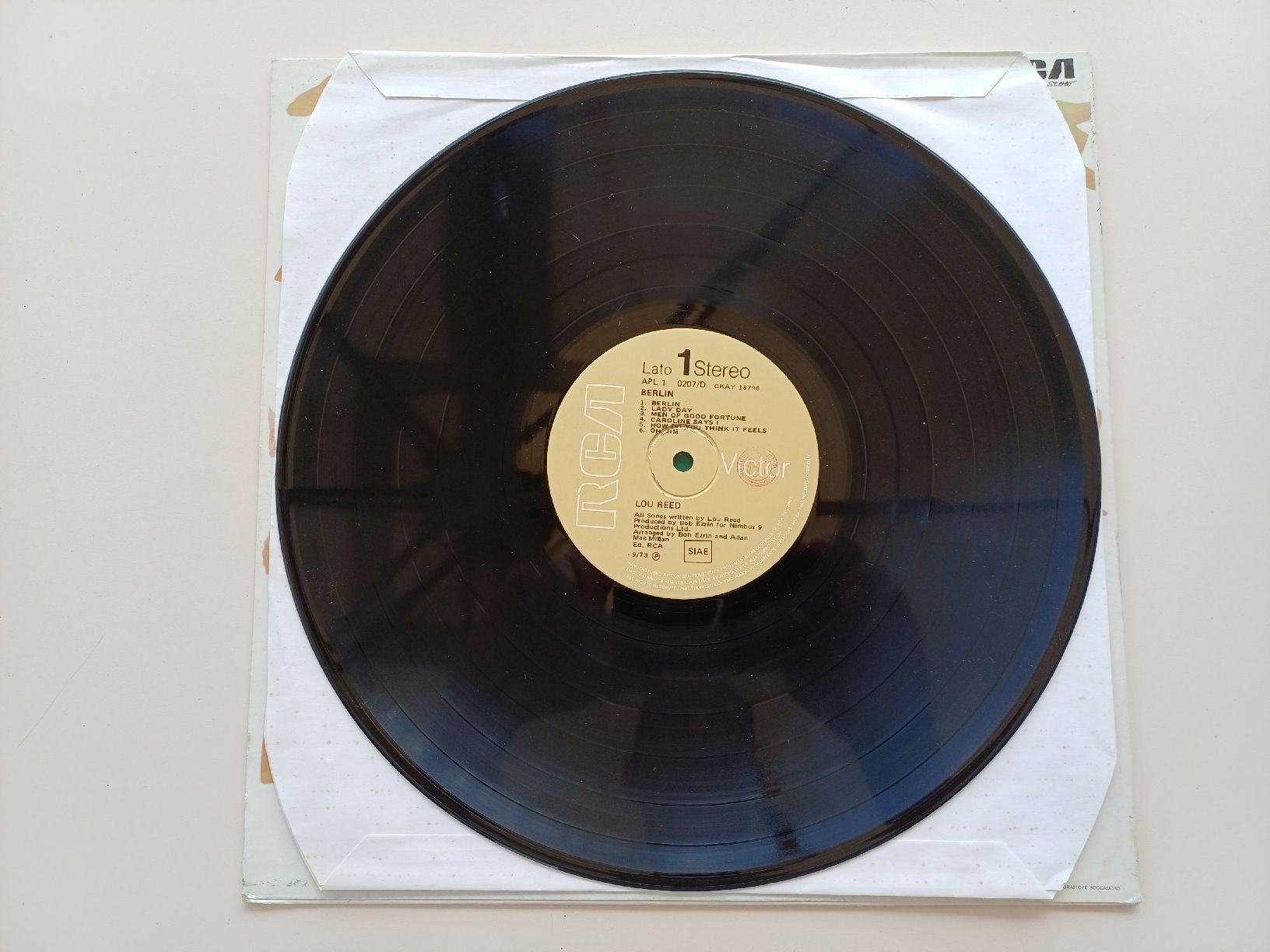 Schallplatten: Lou Reed "Berlin" LP – Gebraucht aus Begnins von Drastic-Sound 2
