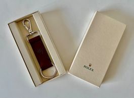 😍 Superbe porte clés Rolex neuf cuir et acier avec boîte 😍
