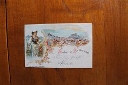 AK Saluti da Bellinzona, Rasierklingen-O Bellinzona