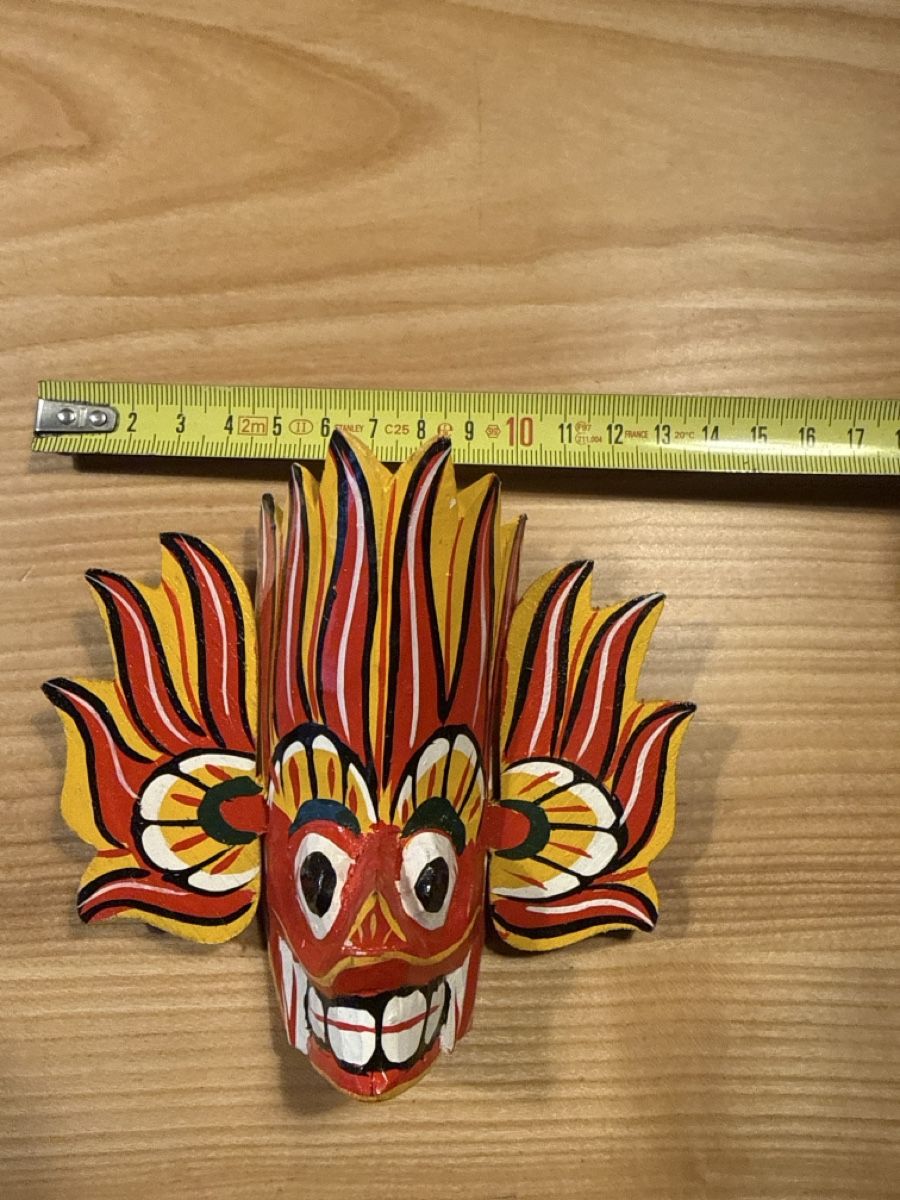 Tutte le decorazioni: Maske als Wanddeko, Sri Lanka – Usato da Bern venduto da saemu02 3