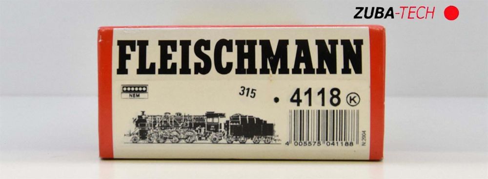 Fleischmann 4118 H0 Stoomlocomotief met tender BR 18 van de DB
