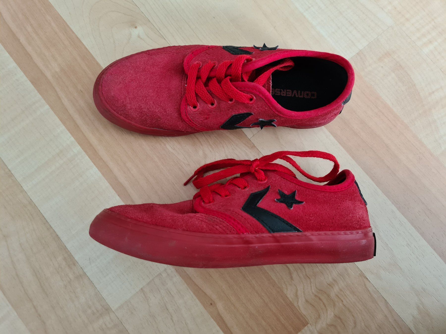 Converse Schuhe für Jungen: Converse OneStar Sneaker 33 aus Leder Top! – Gebraucht aus Widnau von KleineHonigblume