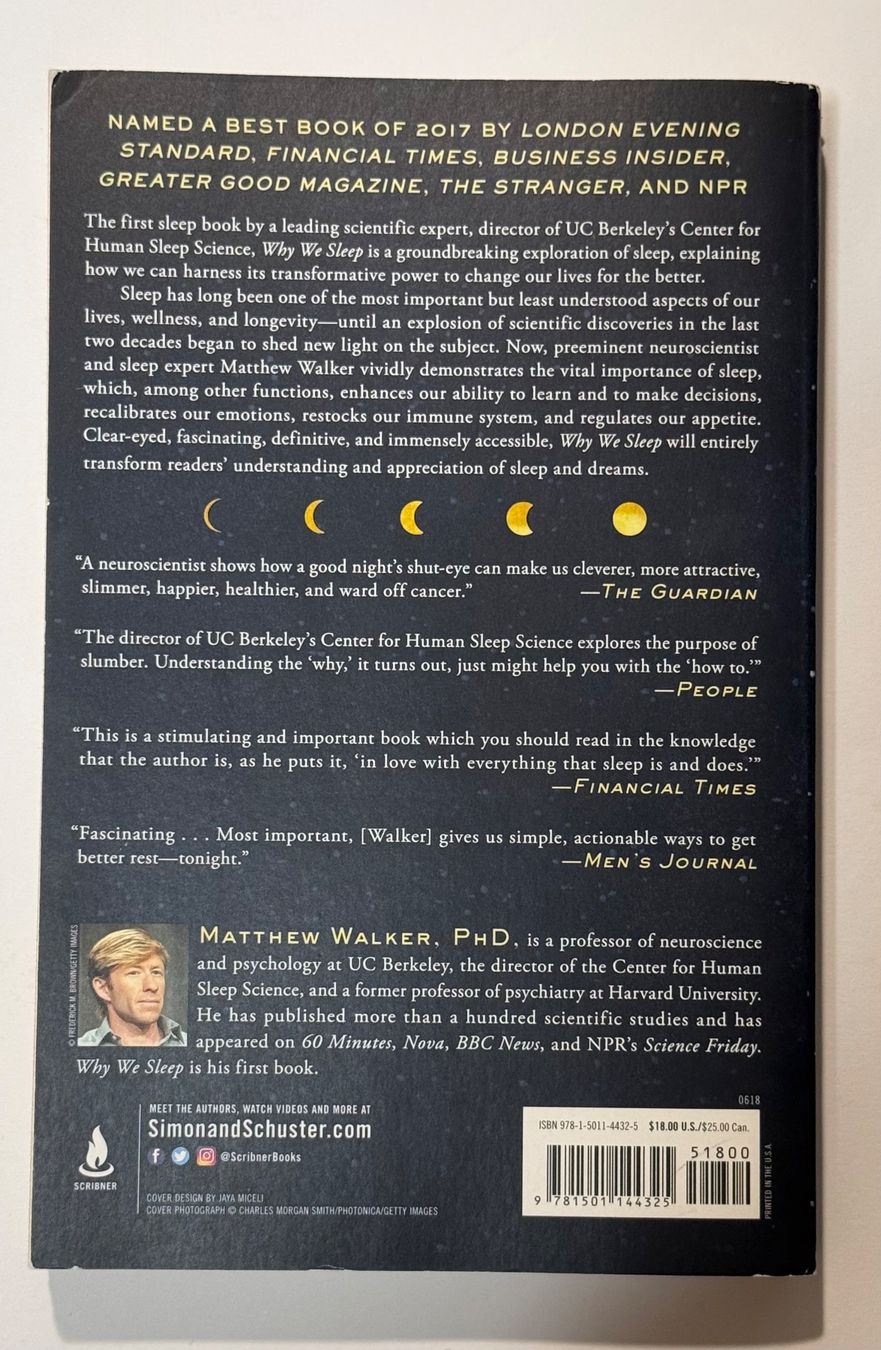 Libri: Why We Sleep | Matthew Walker – Usato da Rapperswil SG venduto da Maria_________ 1
