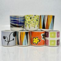 7 Tasse à expresso porcelaine allemande Graf Von Henneberg