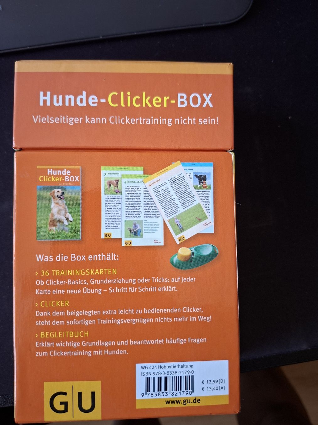 Libri: Hunde Clicker-Box GU Training Set mit Begleitbuch – Usato da Grenchen venduto da FloM14 1