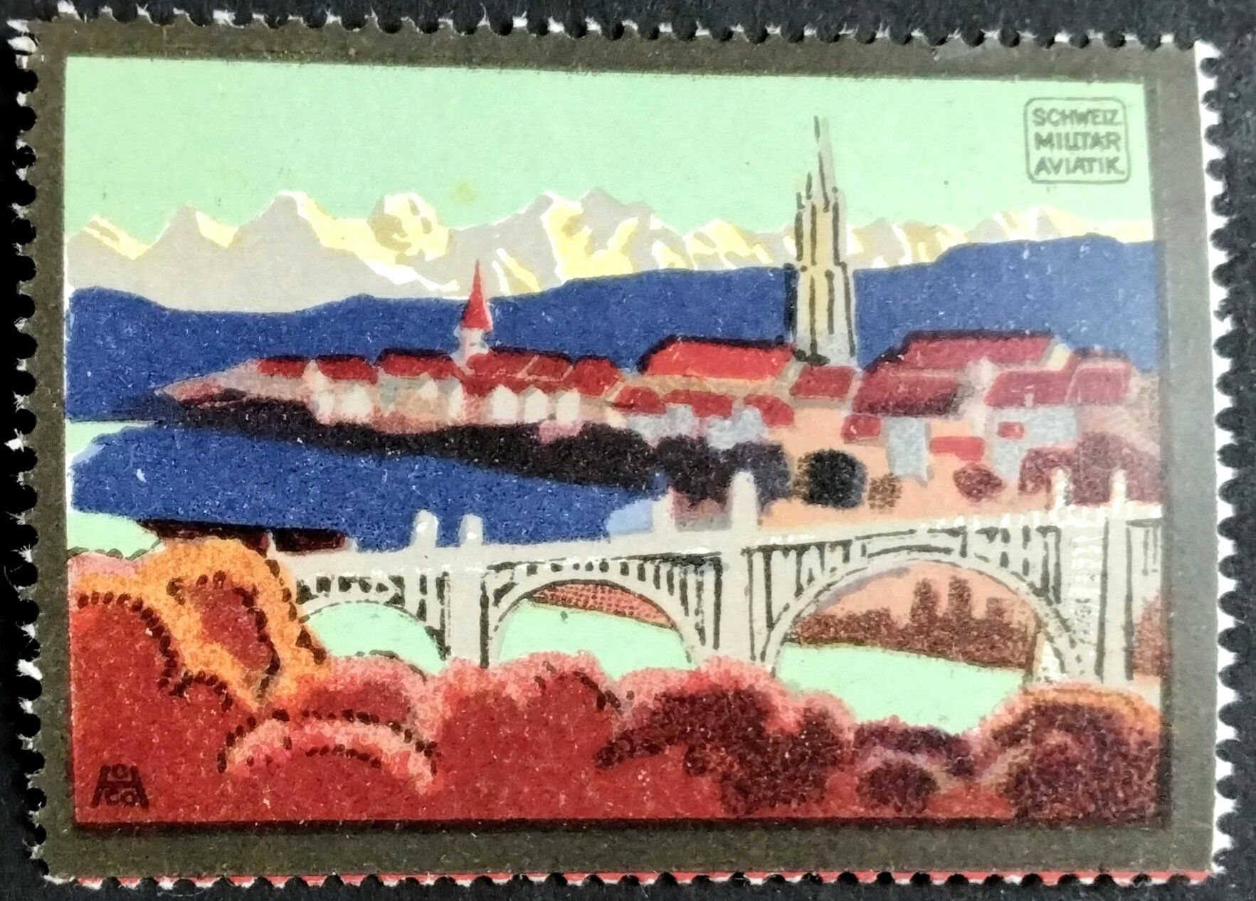 Alle Briefmarken: Flugspende, Bern, Wi Fl VI, 1.WK – Gebraucht aus Niederuzwil von LichtPhil