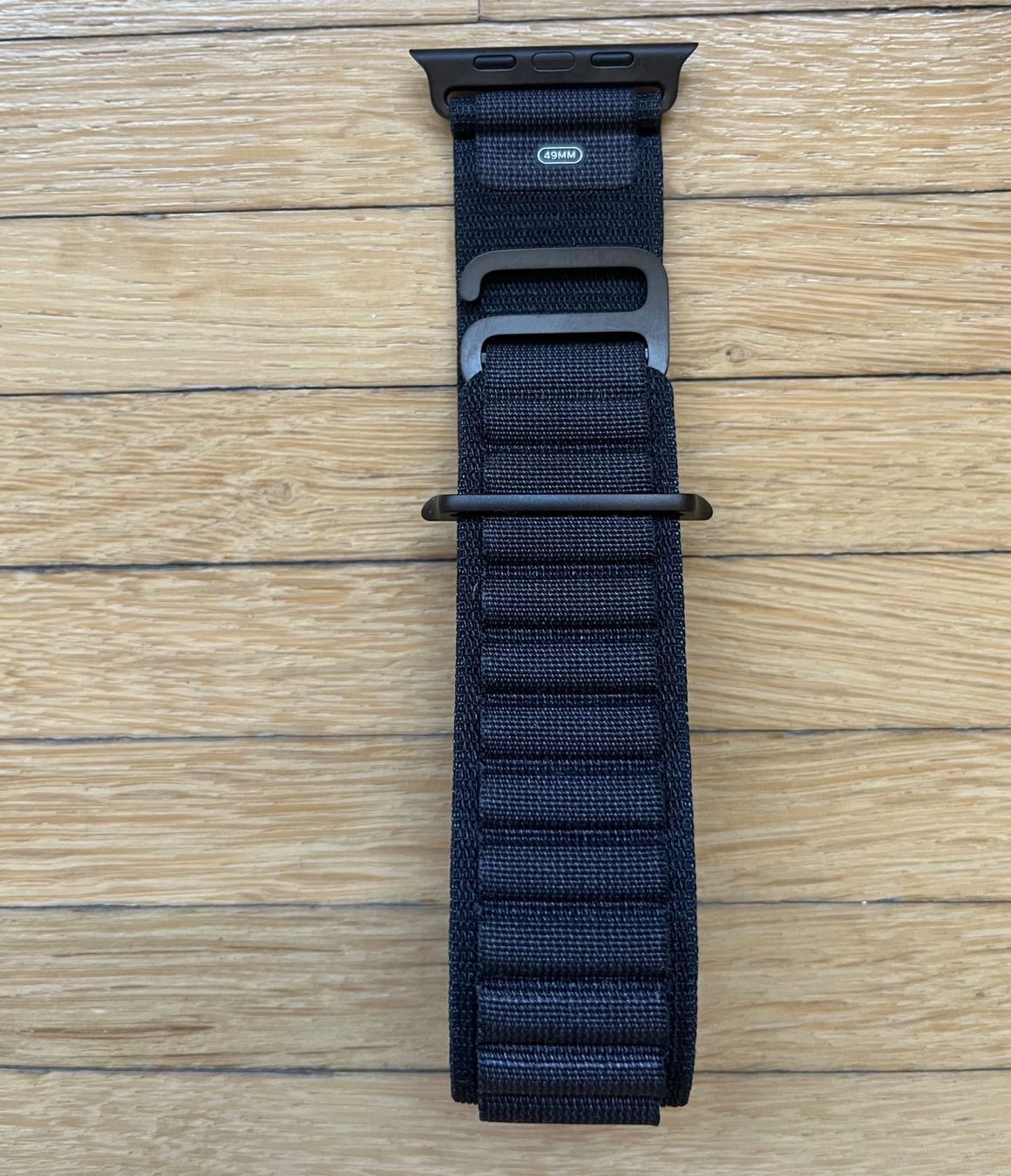 Bracelets: Apple Watch Ultra  49 mm Alpine Loop Schwarz - L – Neuf (Voir description) à Rüti ZH par Mazsola777 1