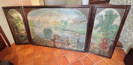 ‼️Tableaux Très Grand Format 2m86x1m28‼️ Peinture Italienne