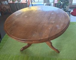 Runder Holztisch, Durchmesser 100cm