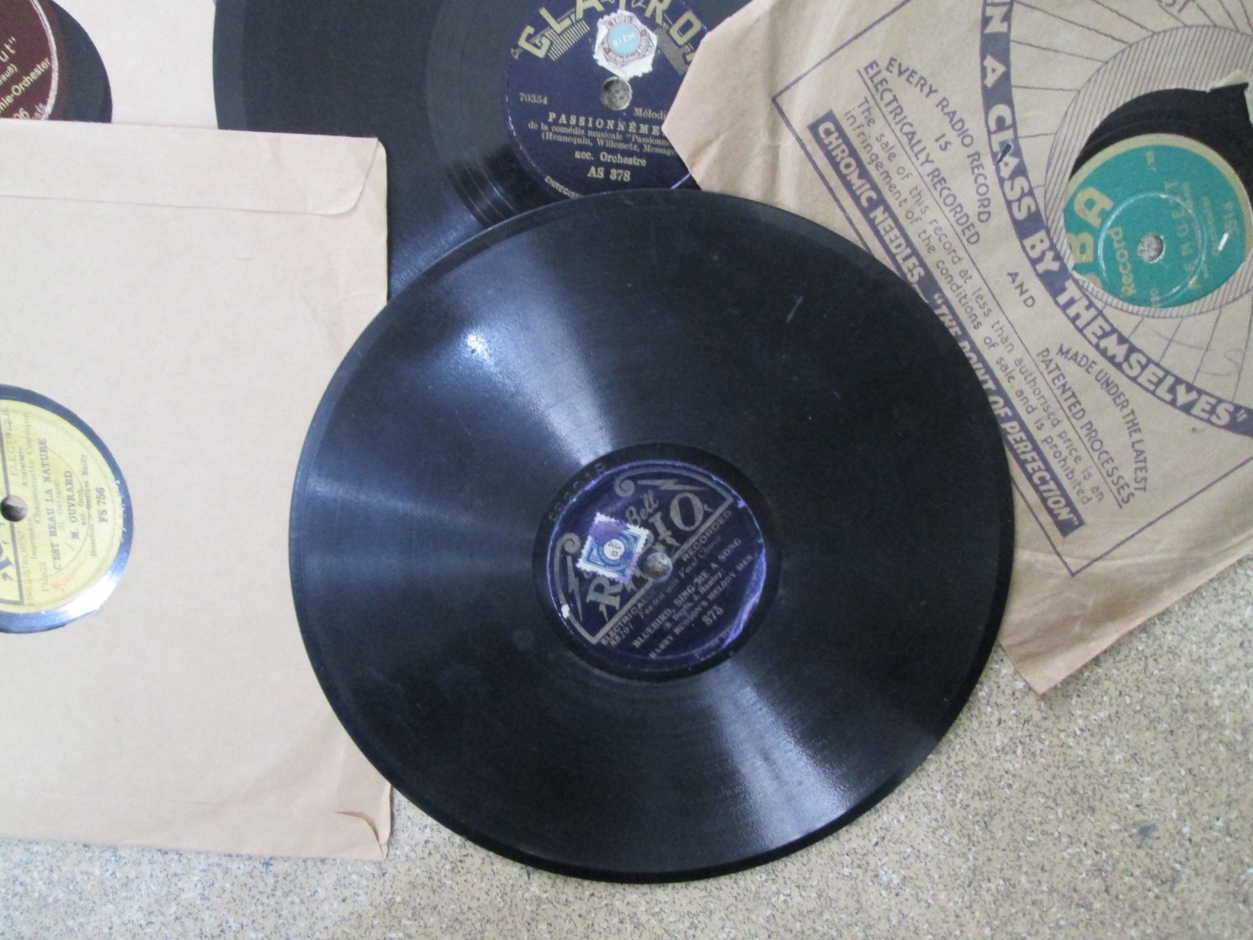Schallplatten: DISQUES 78 TOURS – Gebraucht aus Lausanne von Leag 1