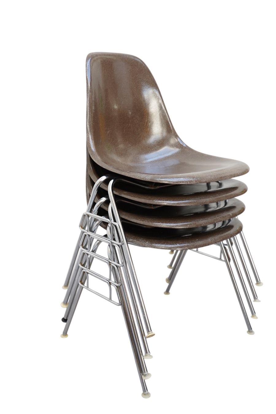 Vitra Stühle: Set de 4 chaises DSS Charles & Ray pour Vitra – Gebraucht aus Bulle von ABELiAM 9