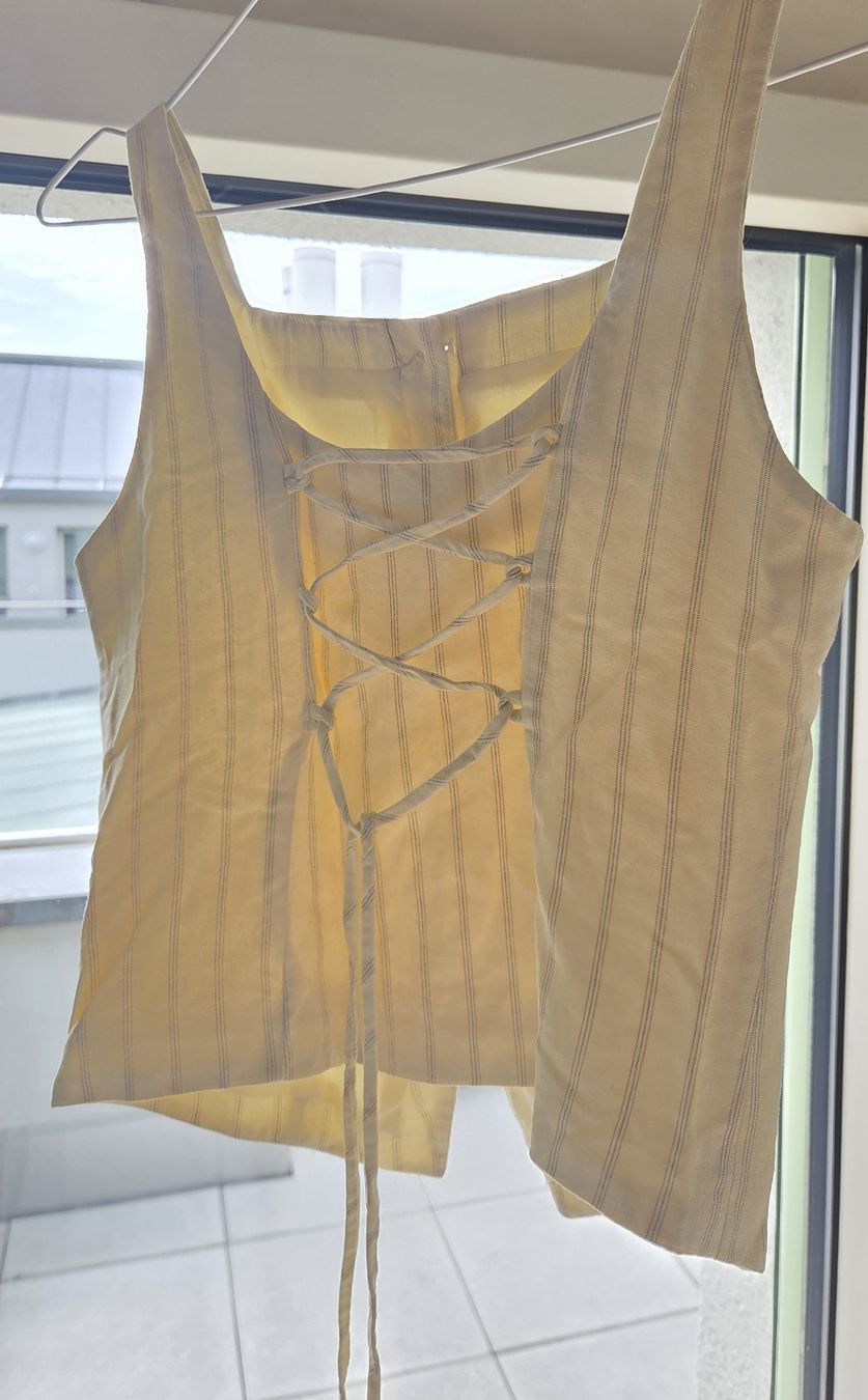 Stradivarius Gilets: Weste von Stradivarius - gelb gestreift - Grösse S  – Neuf (Voir description) à Wohlen AG par steffi_Bee 1