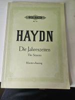 Haydn - Die Jahreszeiten, Klavierauszug, Edition Peters 54