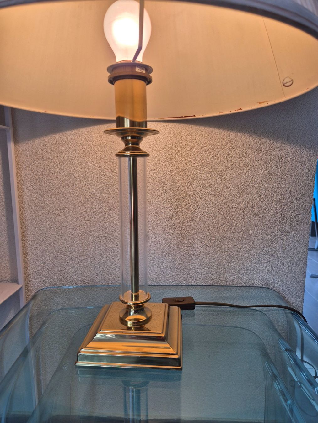 Lampade: Lampe de table élégante, vintage dorée – Usato da Fully venduto da tameab 4