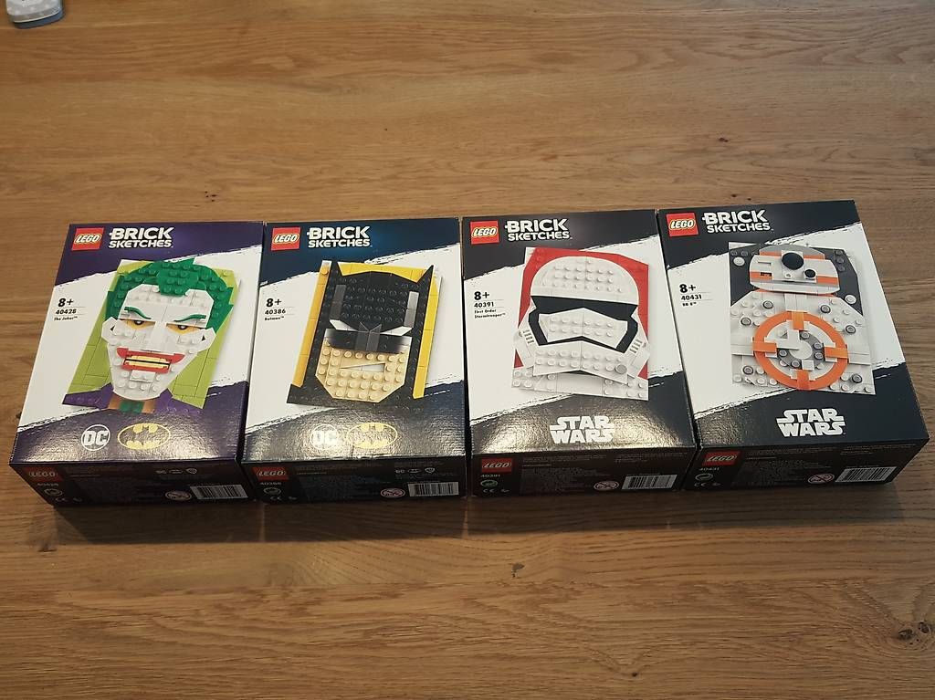 Lego Baukästen: LEGO BRICK SKETCHES 4 Stück. – Neu und originalverpackt aus Dussnang von Nerd83